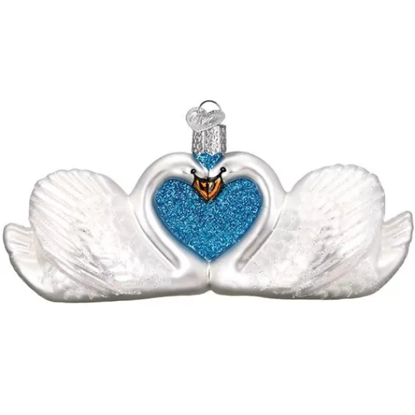 Discount Swans In Love Ornament - Garden, Birds & Insects