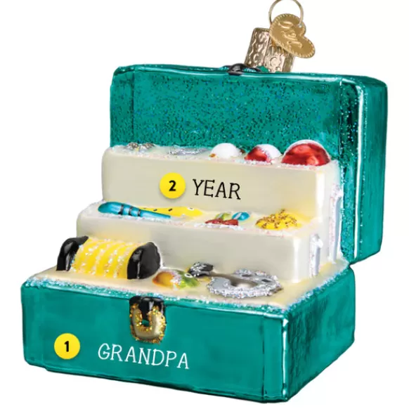 Shop Tackle Box Ornament - Fish & Reptile