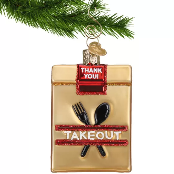 Store Old World Christmas Takeout Bag Ornament -