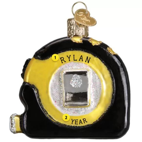 Cheap Old World Christmas Tape Measure Ornament -