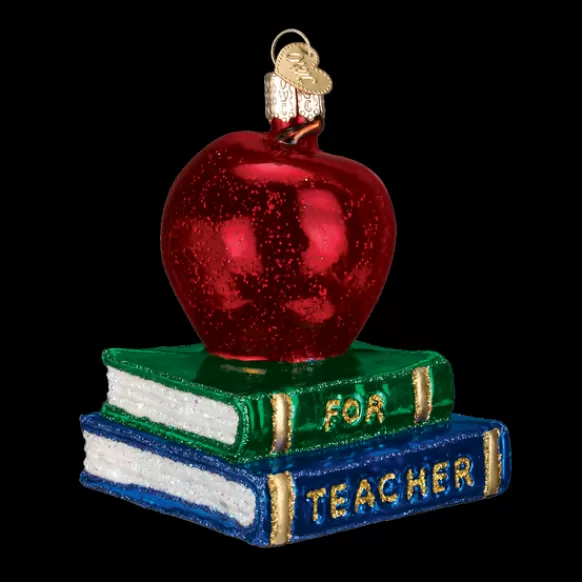Cheap Teacher's Apple Ornament - School Days