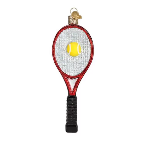 Clearance Old World Christmas Tennis Racquet Ornament -