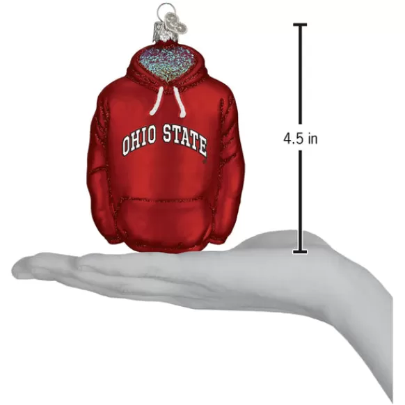 Flash Sale The Ohio State Hoodie Ornament - Collegiate