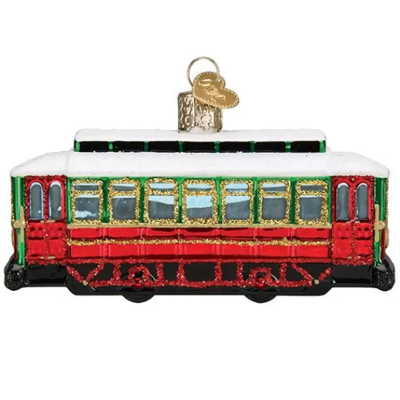 Discount Trolley Ornament - Transportation