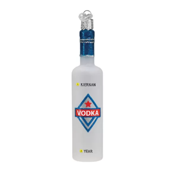 Clearance Old World Christmas Vodka Bottle Ornament -