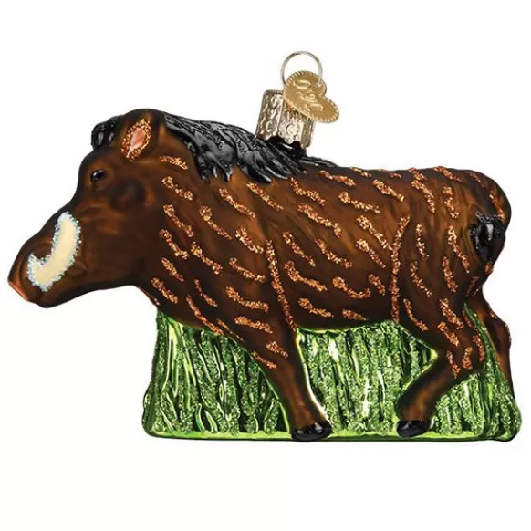 Clearance Warthog Ornament - Animals
