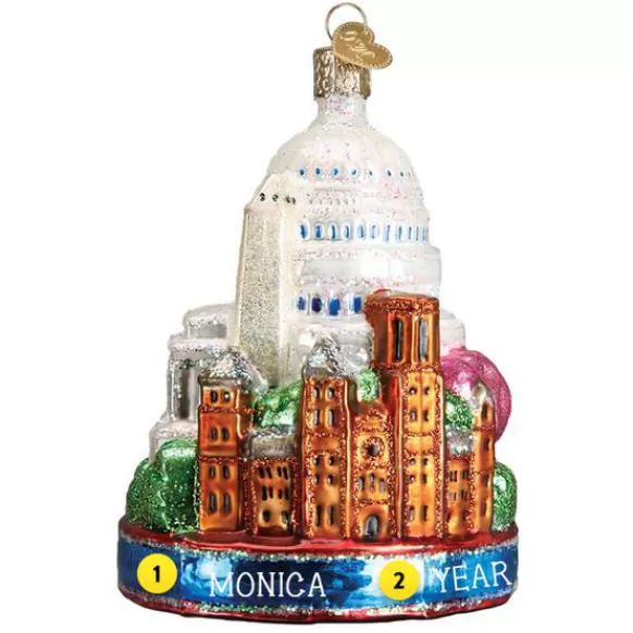 Best Old World Christmas Washington D.C. Ornament -