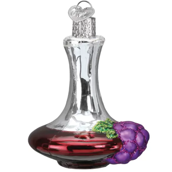 Best Old World Christmas Wine Decanter Ornament -