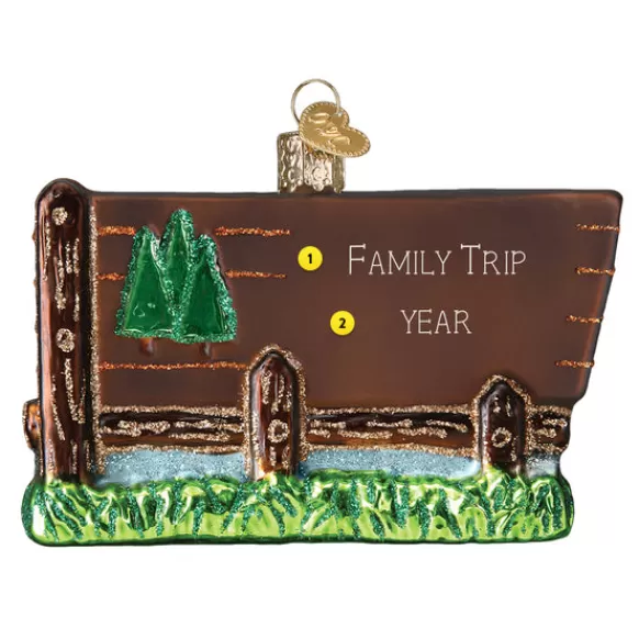 Fashion Old World Christmas Yellowstone National Park Ornament -